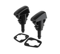 4 Piece Car Windshield Cleaning Nozzle Accessory, Front Windscreen Washer Jets, Windshield Washer Nozzles Wiper Spray for Kia Sportage Hyundai I30 I20 Tucson Kia Venga Kia Soul 2008-2011 (Black)