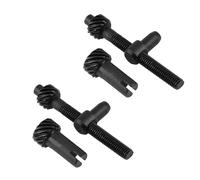 4-piece chain saw adjuster screw tensioner, suitable for 2500 25cc model parts, lawn mower chain adjuster metal replacement number Timberpro Lawnflite 0635231132314