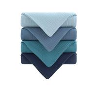 4-Piece Comfortable Toddler Face Towel, Cotton Wash Cloth for Sensitive Skin, Super Absorbent, Quick Drying, Easy Maintenance, Unisex Wash Cloth for Toddlers