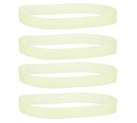 4 Piece Cutting Machine Belts 10 Inch Nylon Drive Belt Compatible with 255 Miter Saw Power Tools Industrial Machine Accessories Replacement Part Set for Woodworking and Material