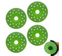 4-Piece Diamond Chamfered Saw Blades for Angle Grinders - Ultra-Thin Discs for Tile, Marble, Glass, and Granite