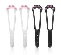 4-Piece Door Accessories, Door Seam Fixer, Adjustable Door Seam Strap, Household Goods, Pet Cat Supplies.