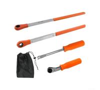 4-Piece Double Square Wrench Set for Brake Calibration | Fits trucks trailers buses, air brake systems, professional shop essential, DIY mechanic friendly, versatile