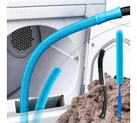 4 Piece Dryer Vent Cleaner Set with Lint Brush - Professional Dryer Vent Brush, Flexible Cleaning Tools for Lint Trap, Household Brush and Dryer Filter