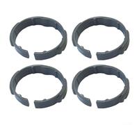 4-Piece Elbow Clamp for Karcher Vacuum Cleaners - Compatible with NT20, NT30, WD1-WD4, MV3-MV6 Series & Models 2.863-012.0, 4.441-066.0, 4.441-067.0(Grey)