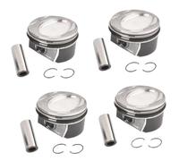 4 Piece Engine Pistons 76.5MM STD Size 03C107065BF PM004900 03C107065CK 03C107065AQ Compatible With 1.4TSI CAV CAVD CTHG CTJA CNUB CNWB