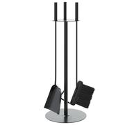 4 Piece Fireplace Tool Set 22x59 cm Steel vidaXL