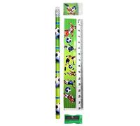 4 Piece Football stationery set