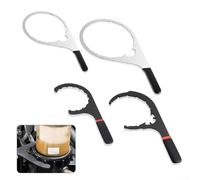 4 Piece Fuel Filter Wrench Set For Car Engine Vent Cap Removal, Diesel Petrol Maintenance Tool Kit With 4.6 To 8 Inch Alloy Spanners For Home And Workshop Repair