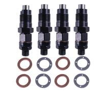 4 Piece Fuel Injector Compatible With 4D56 4D56T 2.5L D4BX D4BA G6BAJ D4BF