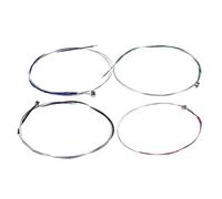 4-Piece Full Set Steel Violin Strings, G D A E Strings, Compatible with 4/4 and 3/4 Size Violins