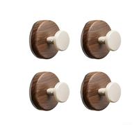 4 Piece Garland Hooks with Suction Cups Designed to Securely Hold Wreaths and Various Decorations up to 6 lbs on Glass, Metal, or Tile Surfaces