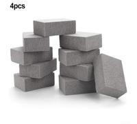 4-Piece Heavy-Duty Pumice Grill Cleaning Stone Set for BBQ Griddles, | Cast Iron Skillets & Baking Trays - Odorless, Non-Scratch, Grease-Resistant
