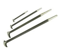 4 Piece Heel Bar Set - 150mm 300mm 410mm & 510mm - Drop Forged Steel Shafts