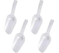 4-Piece Ice Scoop Set - Multi-Purpose Candy, Food and Ice Scoops, Great for Bars, Kitchens and Parties