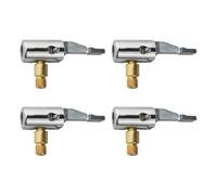 4-Piece Inflatable Nozzle Quick Connector, Valve Nozzle Adapter, Inflatable Hose Accessories, Tire Injection Tool.