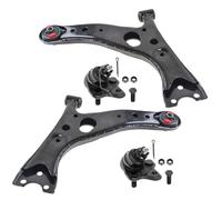 4 Piece Kit Lower Control Arm & Ball Joint LH RH for 01-03 Toyota Rav4