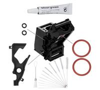 4-Piece Maintenance Kit Seal + 6 g Diamond Silicone Grease Type 2 for Brewing Group Compatible with Bosch Siemens EQ5 EQ6 EQ7 EQ8 VeroAroma VeroBar VeroCafe iQ700 00622024 622024 Coffee Machine Coffee