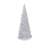 4 Piece Of Christmas Tree Colorful LED Acrylic Night Light In Various Sizes