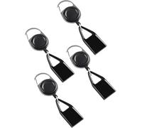 4 Piece Pants Lighter Clip,Retractable Belt,Anti Lost Retractable Lighter Cover Keychain Belt Leash for Fishing Hiking, Protective Cover for Camping House Supplies