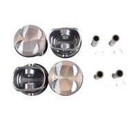 4-Piece Piston and Ring Set Compatible with 2006-2016 Countryman Paceman R55 R60 with N12 N16 Engines