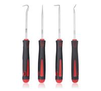 4 Piece Precision Pick & Hook Set Professional Puller Removal Hook Set Car Auto Oil Seal O-Ring Seal Remover Tool