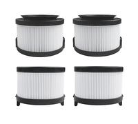 4-piece Replacement Filter Suitable for Levoit VortexIQ 40-RF Vacuum Cleaner - 2 Main Filters + 2 HEPA Pre-filters