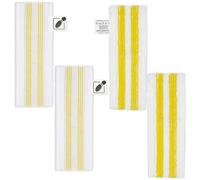 4 Piece Replacement Microfibre Cloth Set Compatible with Kärcher Steam Cleaner SC1, SC2, SC3, SC4, SC5, Steam Cleaner Accessories
