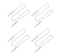 4 Piece Scarf Clips, Creative Chain Metal Clips, Multi-Purpose Napkin Rack, Reusable Scarf Clips, Halter Neck Napkin Clips.