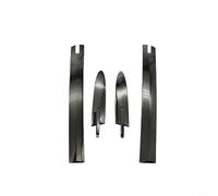 4-Piece Set of Convertible Roof Top Hinge Covers for 3 Series E93 and 4 Series F33/F83 Models (2007-2019) - Direct Replacement Plastic Parts in Black,