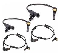 4-Piece Set of Front and Rear ABS Wheel Speed sensors for Mercedes-Benz W164 GL ML320 ML350-