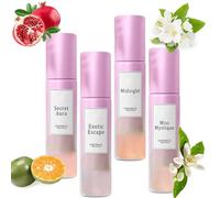 4-piece Set, Pheromone Perfume for Women to Attract Men Long Lasting Fresh Fragrances Women's Perfume Roll On, Easy To Carry, 10ml (4 Pack)