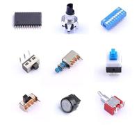 4-Piece Set Push Button Switch AP2E202TZBE - Easy Plug-in Installation for Home and Office Use