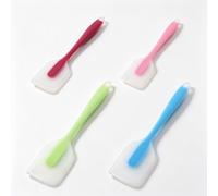 4-Piece Silicone Spatula Set, Food-Grade Heat-Resistant Baking Spatulas | with Reinforced Nylon Core，Non-Stick Flexible Cooking Spatula for Mixing Cream, Batter, Stirring, Dishwasher Safe