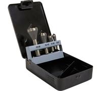 4 Piece Slotted Deburring Countersink Drill Bit Set - 90 Degree - 2 to 20mm Size Loops Multi One Size