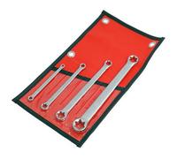 4 Piece Spanner Set E Type Star Double Ended Ring (Neilsen Ct0199)
