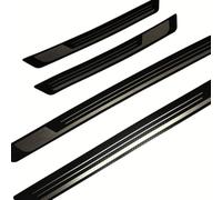 4-Piece Stainless Steel Door Sill Protectors for Nissan AURA e-power E13 2021-2023, Polished Scuff Plates, Custom Fit Kick Plate Guards for Premium Entryway Protection,Normal-C-Carbon Fiber