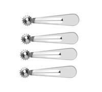 4 Piece Stainless Steels Tomato Corer Strawberry Huller Set for Efficient Fruit Vegetable Stem Removal Kitchen Utensils Rustproof Stem Remover Set