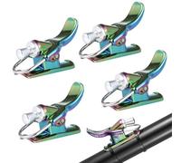 4-Piece Surf Fishing Trigger Assist Set, Vibrant Cannon Design with Cable Ties, Casting Aid for Beach & Shore Fishing