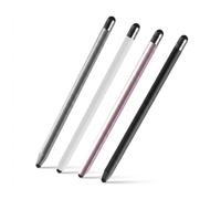 4-Piece Tablet Pen Set, Touch Screen Pen for All Tablets, Stylus Pen, White, Black, Silver, Rose Gold, Tablet Pen, Compatible with iPad, Touch Pen for Smartphone and Android