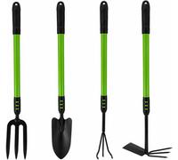 4 Piece Telescopic Garden Tool Set With Extendable Handles