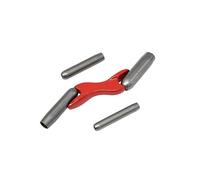 4 Piece Thin Grout Completing Set with Multiple Spatula Measurements and Compact Bag for Brickwork Specialists Brick Joint Tool Set with Storage Bag