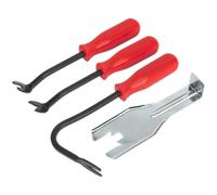 4 PIECE Trim Clip Removal Set - U and V Profile Tips - Stubby Angled Tool Kit