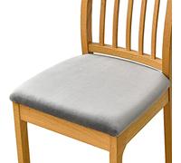 4-Piece Universal Dining Chair Covers, Non-Slip, Soft Protection, Stretch Velvet for Home Décor, Hotel Chair Slipcovers, Elegant and Dining Room Accessories
