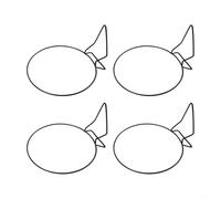 4 Piece Wall Mounted Potting Rack Robust Metal Design for Ring Flowerpots Perfect for Small Spaces and Balconies (Triangle 21CM)