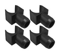 4-Piece Wheelchair Replacement Parts - Wheelchair Seat Rail Guide, U Shape Slide Control | Auxiliary Accessories For Travel Rehabilitation Facilities