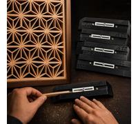 4-Piece Woodworking Jigs for Kumiko Joinery, Precision Angle Jig Set, Easy Setup for Accurate Wood Cutting &Kumiko Patterns