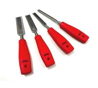 4 Piece Woodworking Wood Chisel Set
