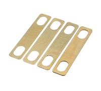 4 Pieces 0.2 mm,0.5 mm,1 mm Neck Shims for Guitar Bass Accessories