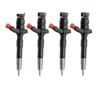 4 Pieces 095000-9840 Common Rail Fuel Injector,Compatible with Toyota Land Cruiser 70/200 Series 1VD-FTV (2007-Present) - Replaces OE 23670-51070, 23670-59055 - Injection Nozzle